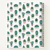 Carnet Motif plante Cactus Cactus (Dos)