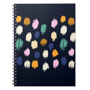 Carnet Motif pois transparent
