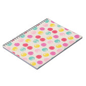 Carnet Motif Polka couleur mignon (Côté gauche)