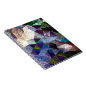 Carnet Motif polygonal en marbre (Côté Droit)