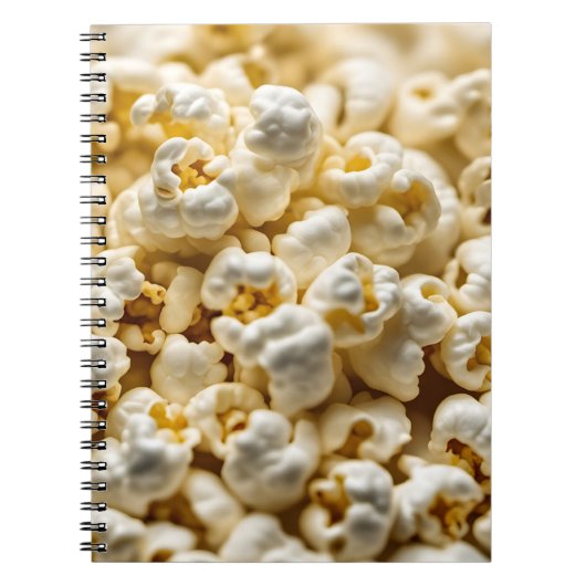 Carnet Motif Popcorn (Devant)