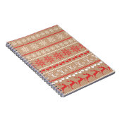 Carnet Motif populaire de Noël (Côté Droit)