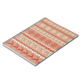Carnet Motif populaire de Noël (Côté gauche)