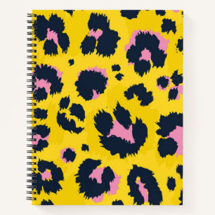 Carnet motif poster de animal