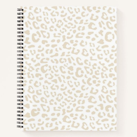 Carnet motif poster de animal (Devant)