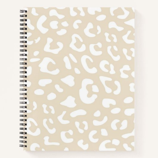 Carnet motif poster de animal (Devant)