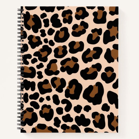 Carnet motif poster de animal (Devant)