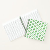 Carnet Motif pour dents vert (Intérieur)