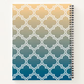 Carnet Motif Quatrefoil (Dos)