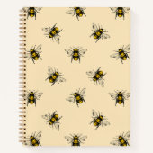 Carnet Motif Queen Bee (Devant)