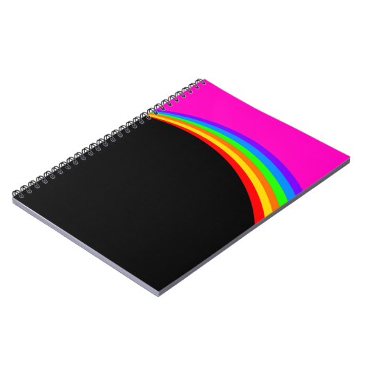 CARNET MOTIF RAINBOW (Côté gauche)