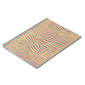 Carnet Motif rayé (Côté gauche)