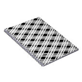Carnet Motif rayé de plaid (Côté Droit)