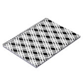 Carnet Motif rayé de plaid (Côté gauche)