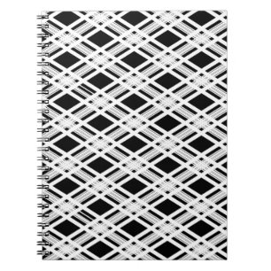 Carnet Motif rayé de plaid