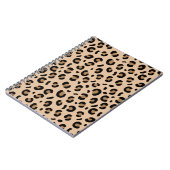 Carnet Motif rayé de tigre gras – Conception d'impression (Côté gauche)