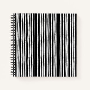 Carnet Motif rayures verticales modernes