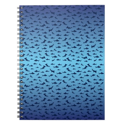 Carnet Motif requin (Devant)