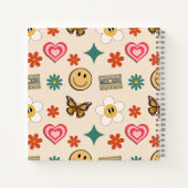 Carnet Motif rétro 01 (Dos)