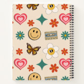 Carnet Motif rétro 01 (Dos)