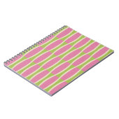 Carnet Motif rétro Mid-Century Moderne (Côté gauche)