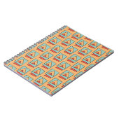 Carnet Motif Rétro Vintage Excentrique (Côté gauche)