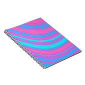 Carnet Motif rétro Wavy (Côté Droit)