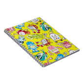 Carnet motif robot transparent (Côté Droit)