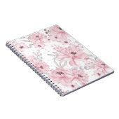 Carnet motif rose (Côté Droit)