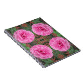 Carnet Motif rose (Côté Droit)