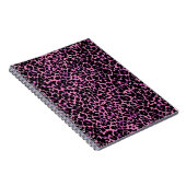 Carnet Motif rose Cheetah (Côté Droit)