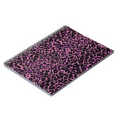 Carnet Motif rose Cheetah (Côté gauche)