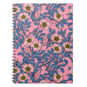 Carnet Motif rose de chien