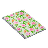 Carnet Motif Roses Roses Fleurs (Côté Droit)