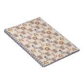 Carnet Motif Safari Bébé Neutre (Côté Droit)