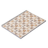 Carnet Motif Safari Bébé Neutre (Côté gauche)