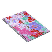 Carnet Motif Sakura japonais (Côté Droit)