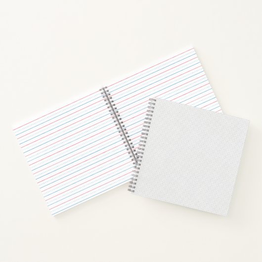 Carnet Motif sans couture à pois noirs | Petits points (Intérieur)