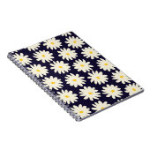 Carnet Motif sans couture avec des fleurs dessinées à la  (Côté Droit)