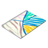 Carnet Motif sans couture avec des fruits. Timbre texturé (Côté gauche)