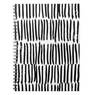 Carnet Motif sans couture avec éléments verticaux dessiné