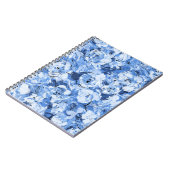 Carnet Motif sans couture avec fleurs (Côté gauche)