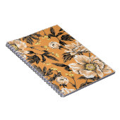 Carnet Motif sans couture avec fleurs.art, floral, motif, (Côté Droit)