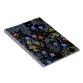 Carnet Motif sans couture avec fleurs dans le style art d (Côté Droit)