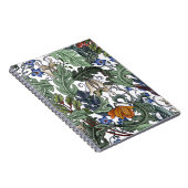 Carnet Motif sans couture avec fleurs dans le style art d (Côté Droit)