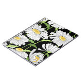 Carnet motif sans couture avec fleurs d'été (Côté gauche)