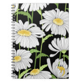 Carnet motif sans couture avec fleurs d'été (Devant)