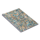 Carnet Motif sans couture avec impression Paisley multico (Côté Droit)