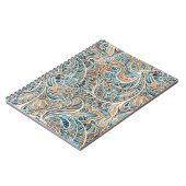 Carnet Motif sans couture avec impression Paisley multico (Côté gauche)