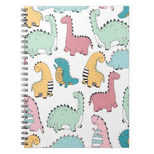 Carnet motif sans couture avec jolie couleur, brillant, r